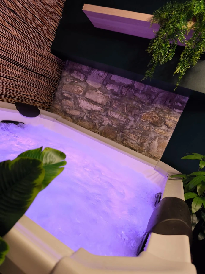 jacuzzi en mauve 